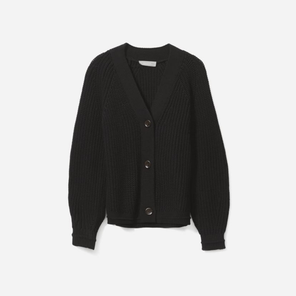 Everlane Texture Cotton Cardigan